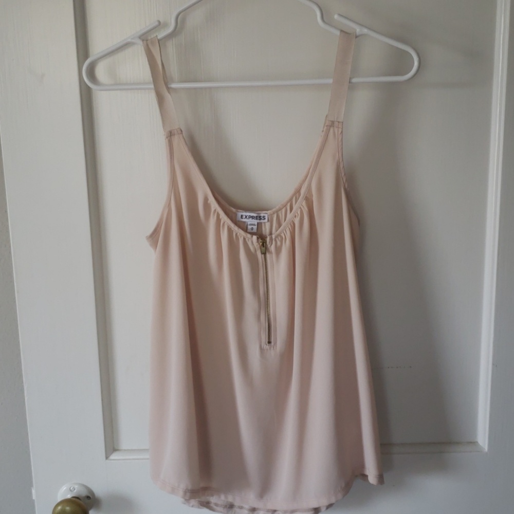 Cream/ Tan Express Tank Top